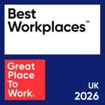 Great Place to Work UK - Best Workplaces 2026 Logo